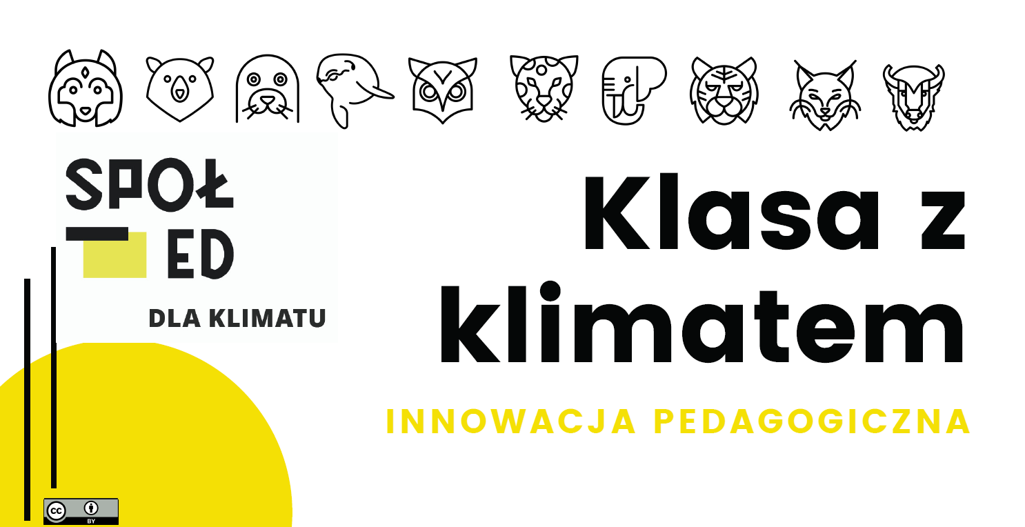 Napis: Klasa z klimatem. Innowacja pedagogiczna